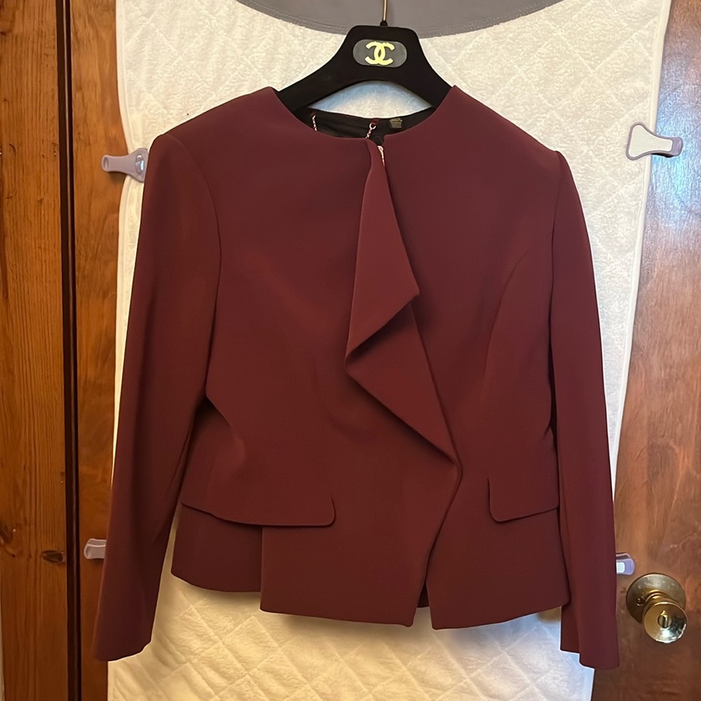 Ted Baker NWOT Burgundy Jacket - Picture 2 of 5
